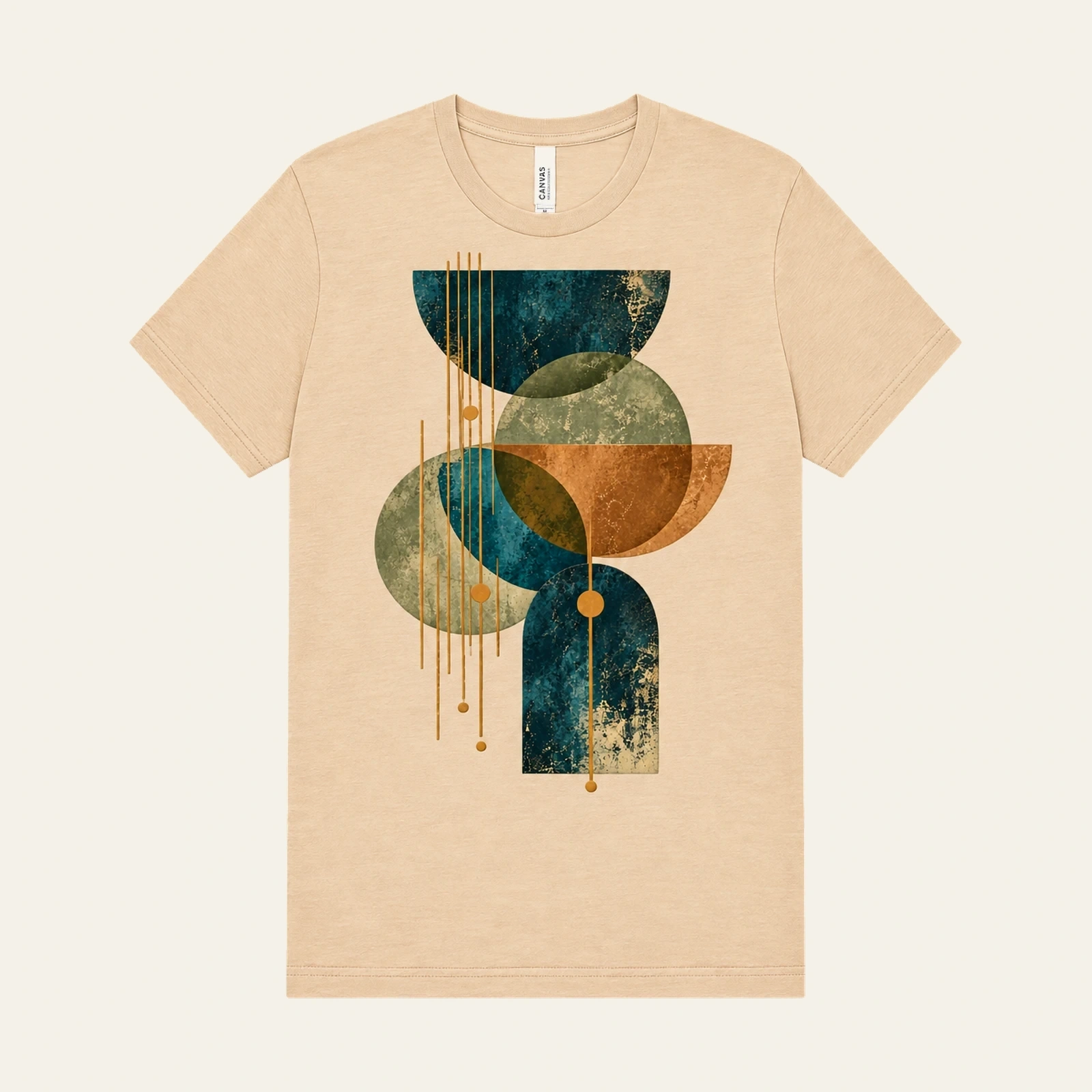 Soft Exit original design on a Sand Dune tee